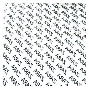 Zara print limited edition scarf